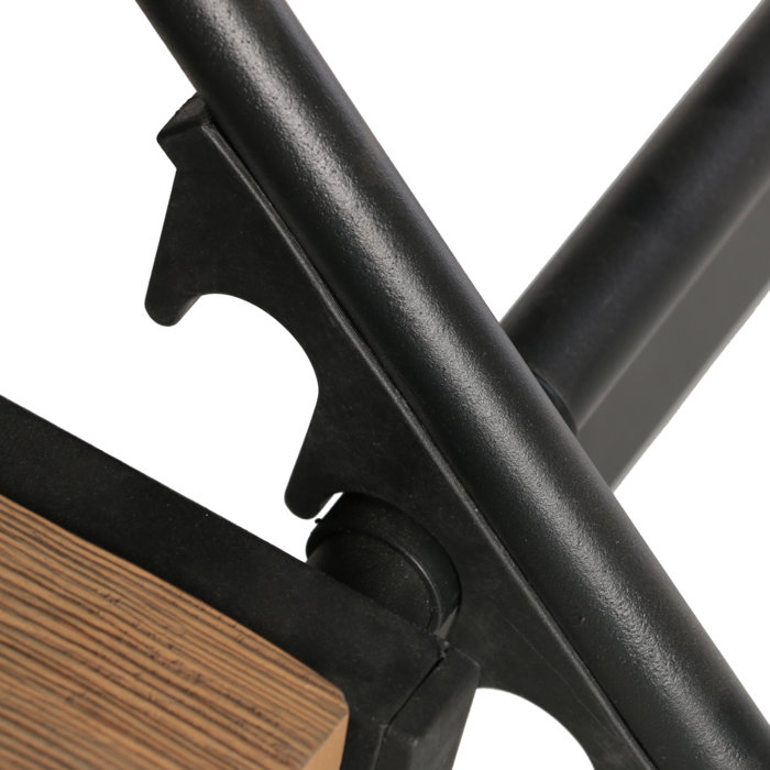 Union Rustic Absinthe Outdoor Metal Chaise Lounge Set with Table